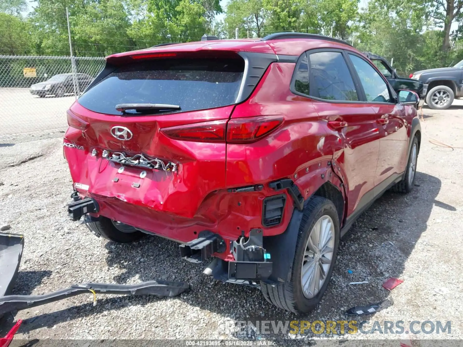 6 Photograph of a damaged car KM8K22AA1LU474084 HYUNDAI KONA 2020