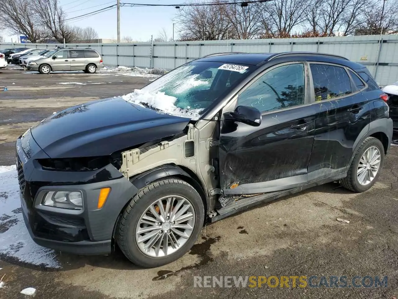 1 Фотография поврежденного автомобиля KM8K22AA2LU435584 HYUNDAI KONA 2020