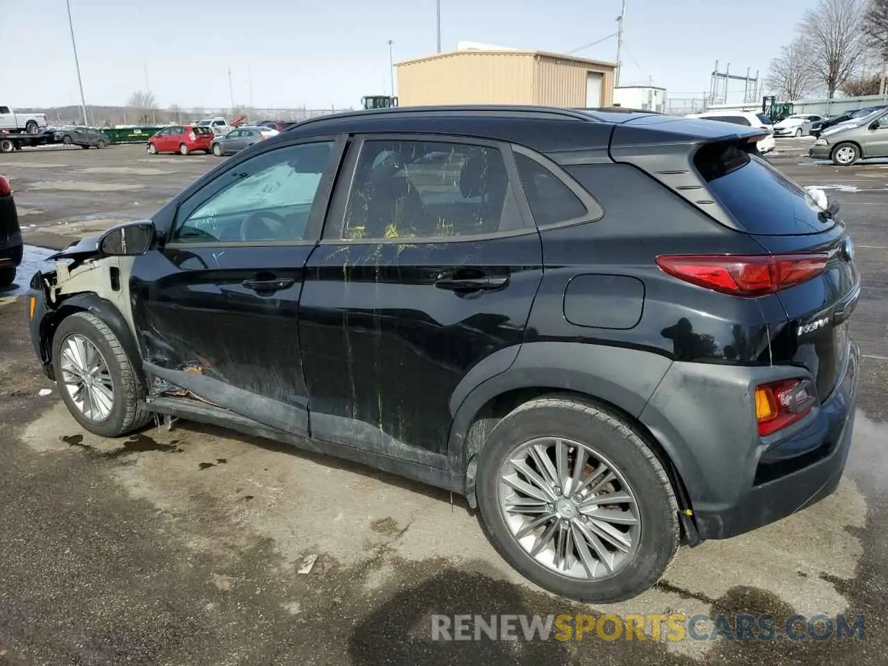 2 Фотография поврежденного автомобиля KM8K22AA2LU435584 HYUNDAI KONA 2020