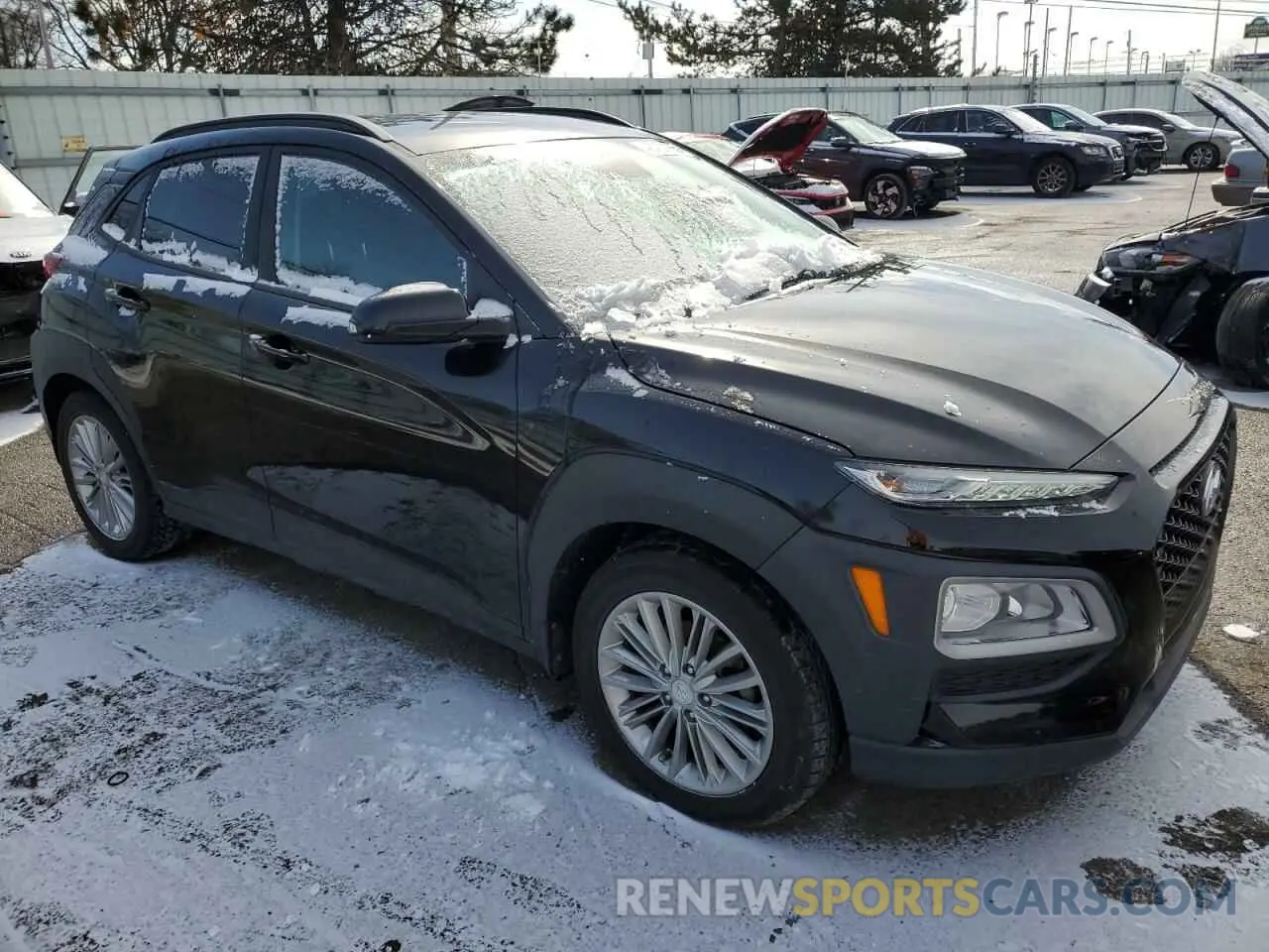 4 Фотография поврежденного автомобиля KM8K22AA2LU435584 HYUNDAI KONA 2020