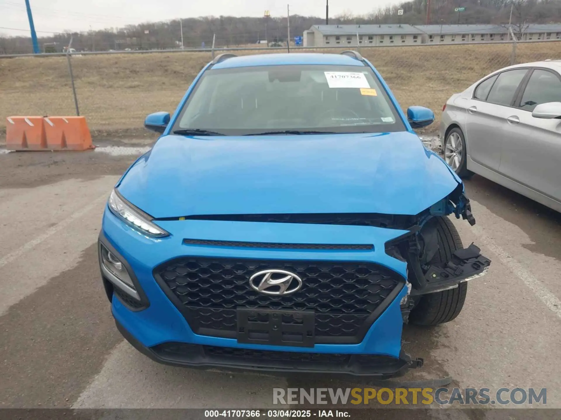 13 Photograph of a damaged car KM8K22AA2LU474451 HYUNDAI KONA 2020