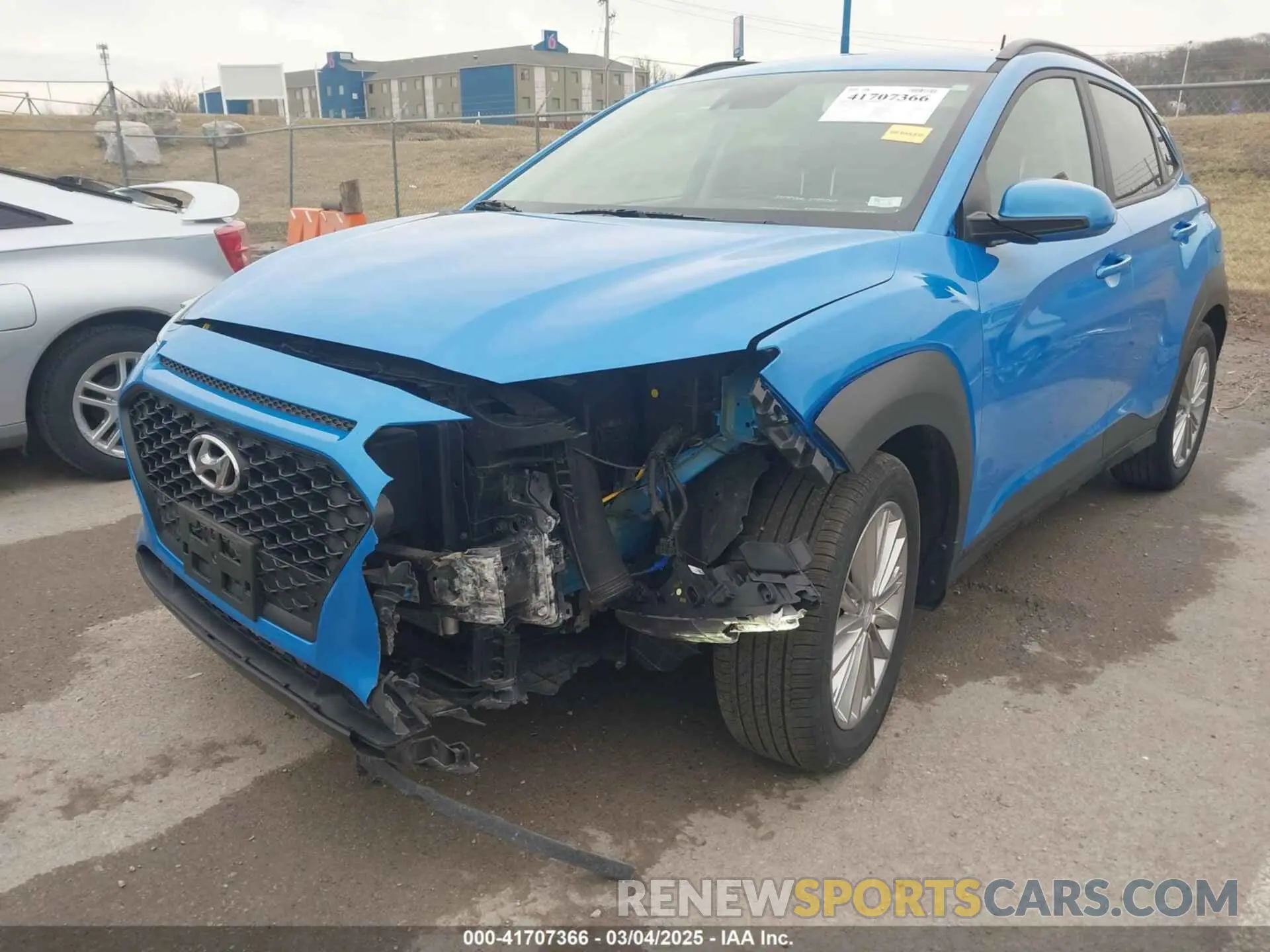6 Photograph of a damaged car KM8K22AA2LU474451 HYUNDAI KONA 2020