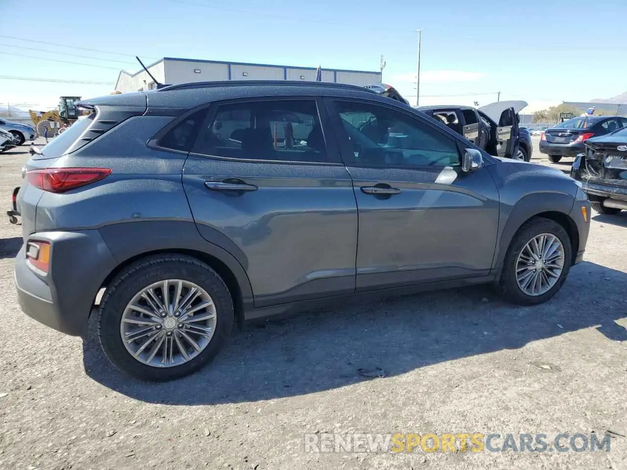 3 Photograph of a damaged car KM8K22AA2LU546894 HYUNDAI KONA 2020