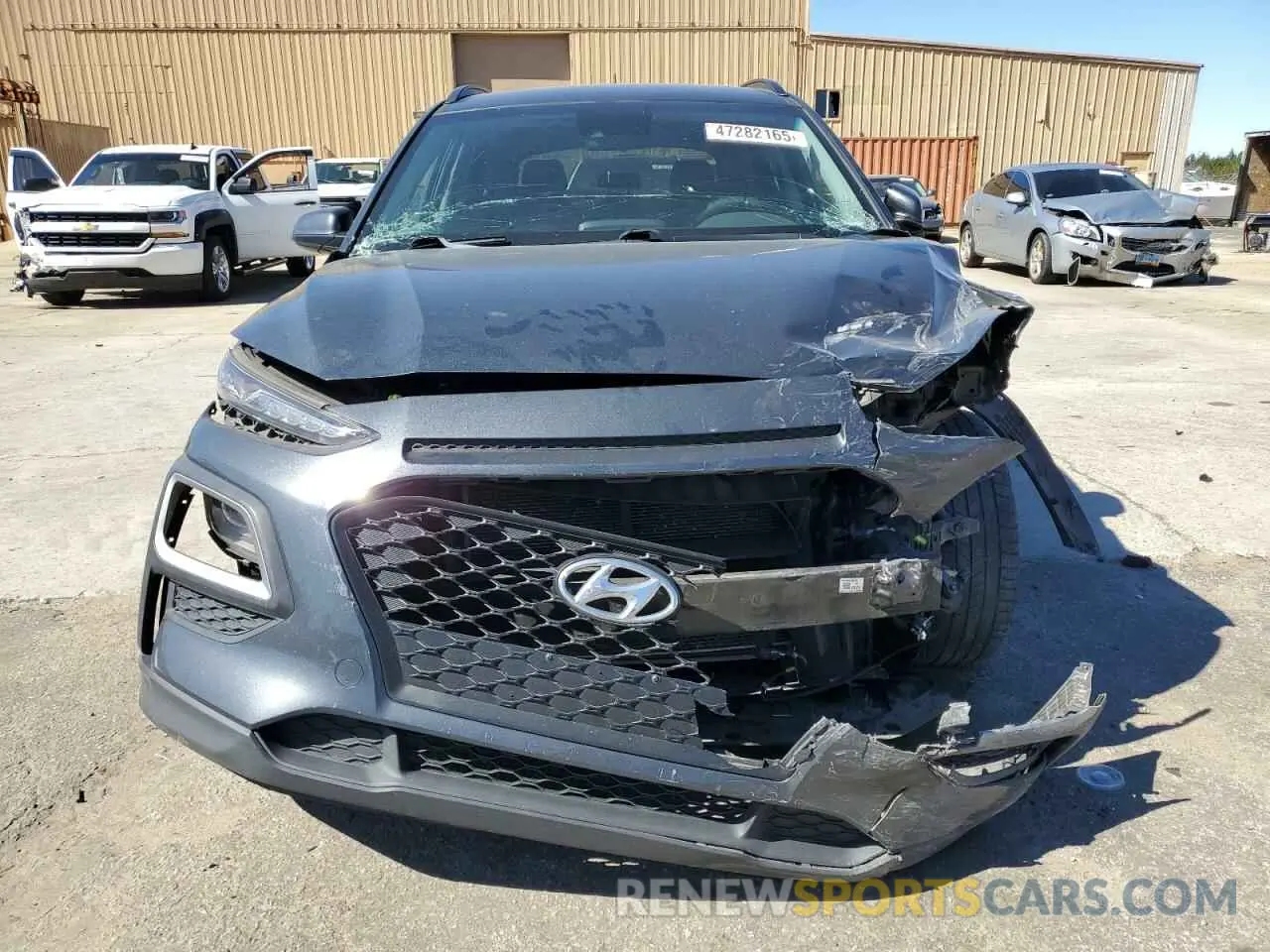 5 Photograph of a damaged car KM8K22AA2LU554316 HYUNDAI KONA 2020