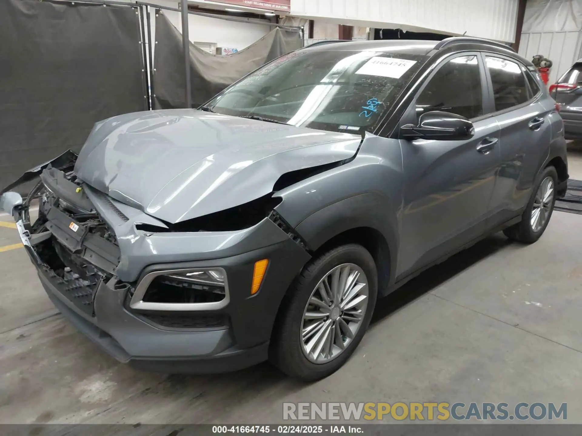 2 Photograph of a damaged car KM8K22AA5LU440441 HYUNDAI KONA 2020