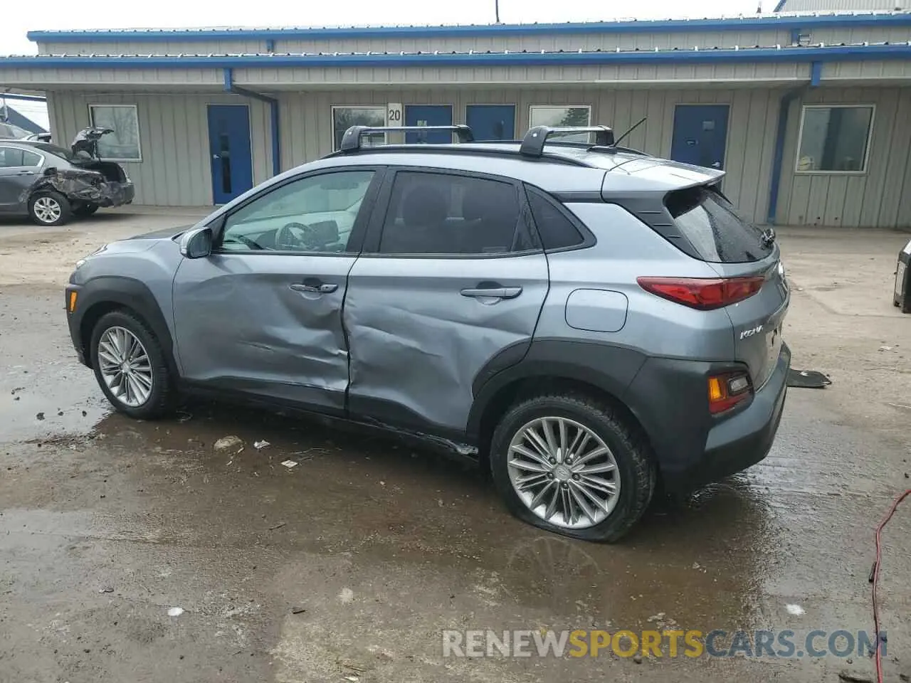 2 Photograph of a damaged car KM8K22AA5LU483144 HYUNDAI KONA 2020