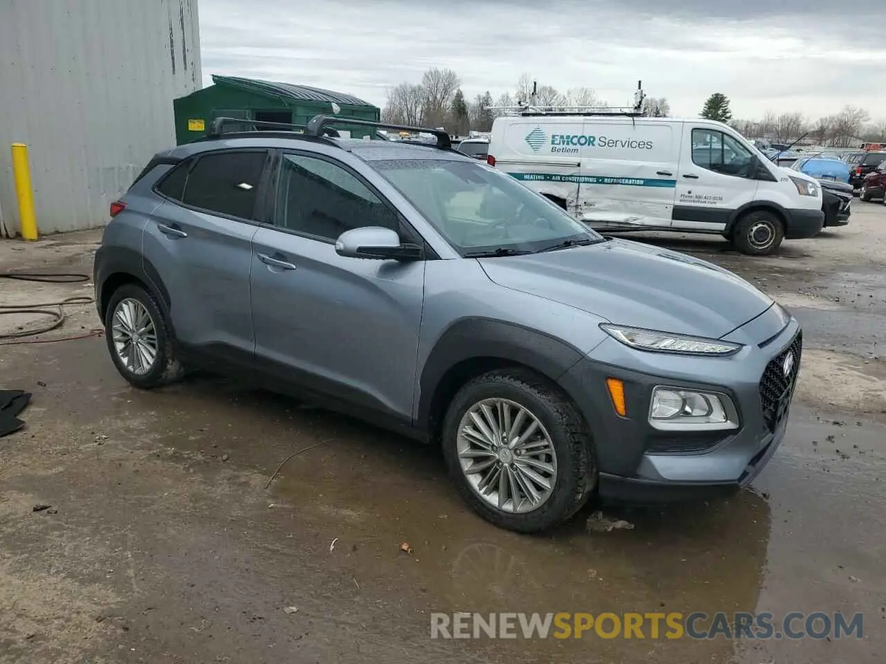 4 Photograph of a damaged car KM8K22AA5LU483144 HYUNDAI KONA 2020
