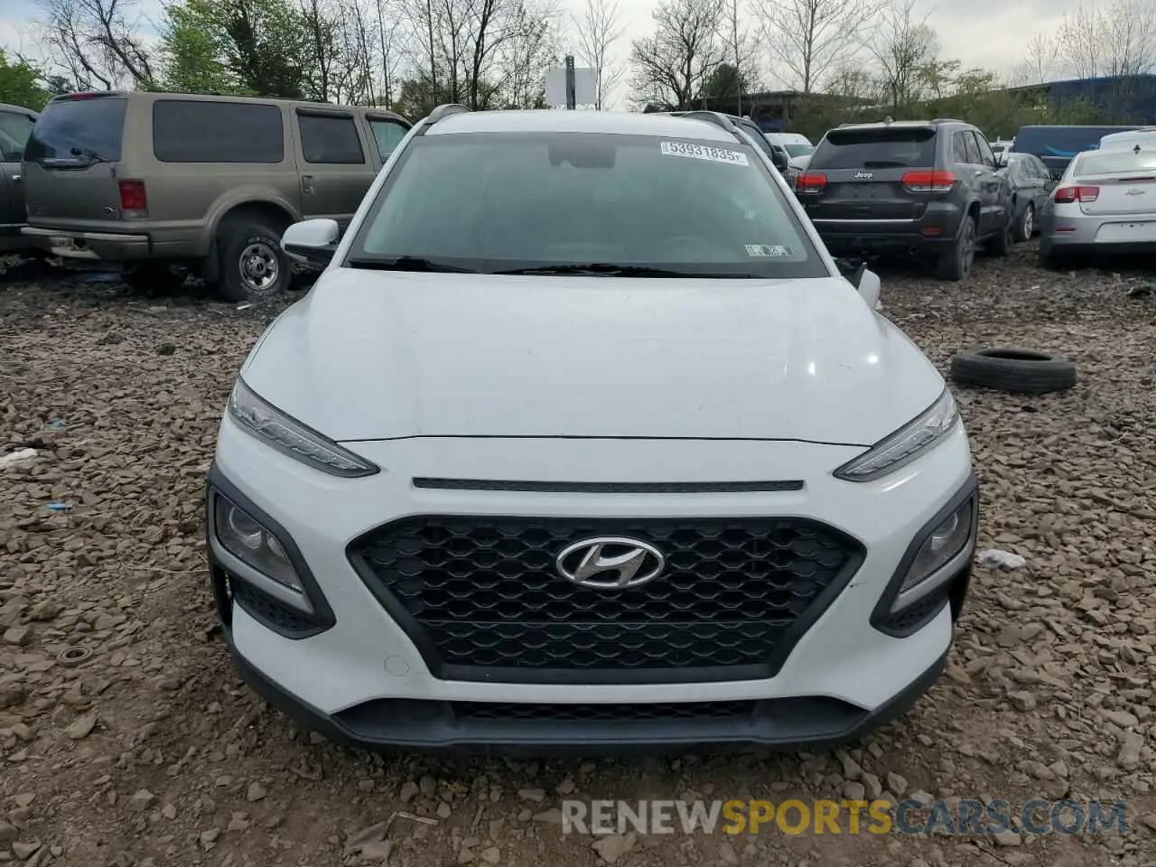 5 Photograph of a damaged car KM8K22AA6LU403902 HYUNDAI KONA 2020