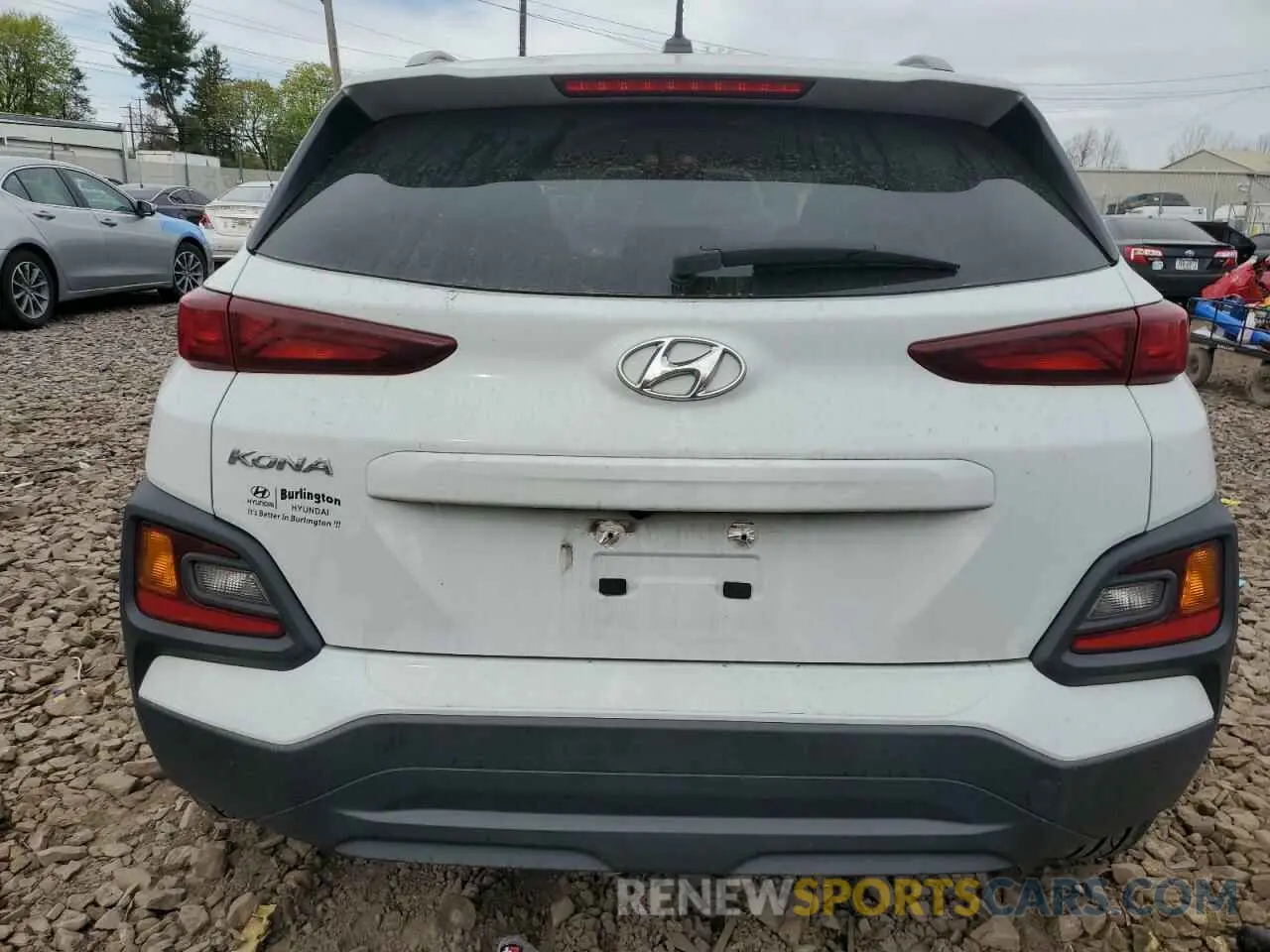 6 Photograph of a damaged car KM8K22AA6LU403902 HYUNDAI KONA 2020