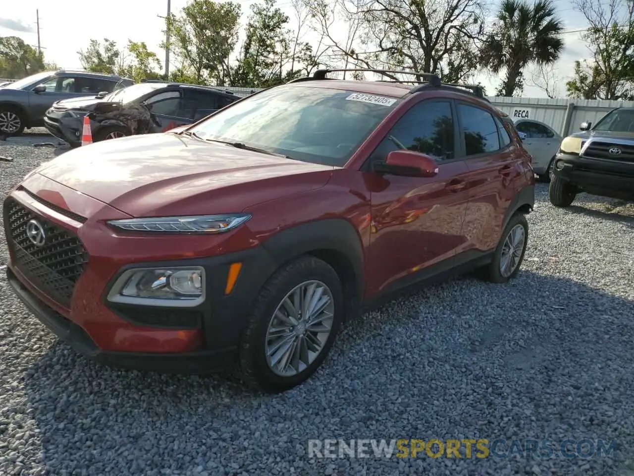 1 Photograph of a damaged car KM8K22AA6LU409554 HYUNDAI KONA 2020