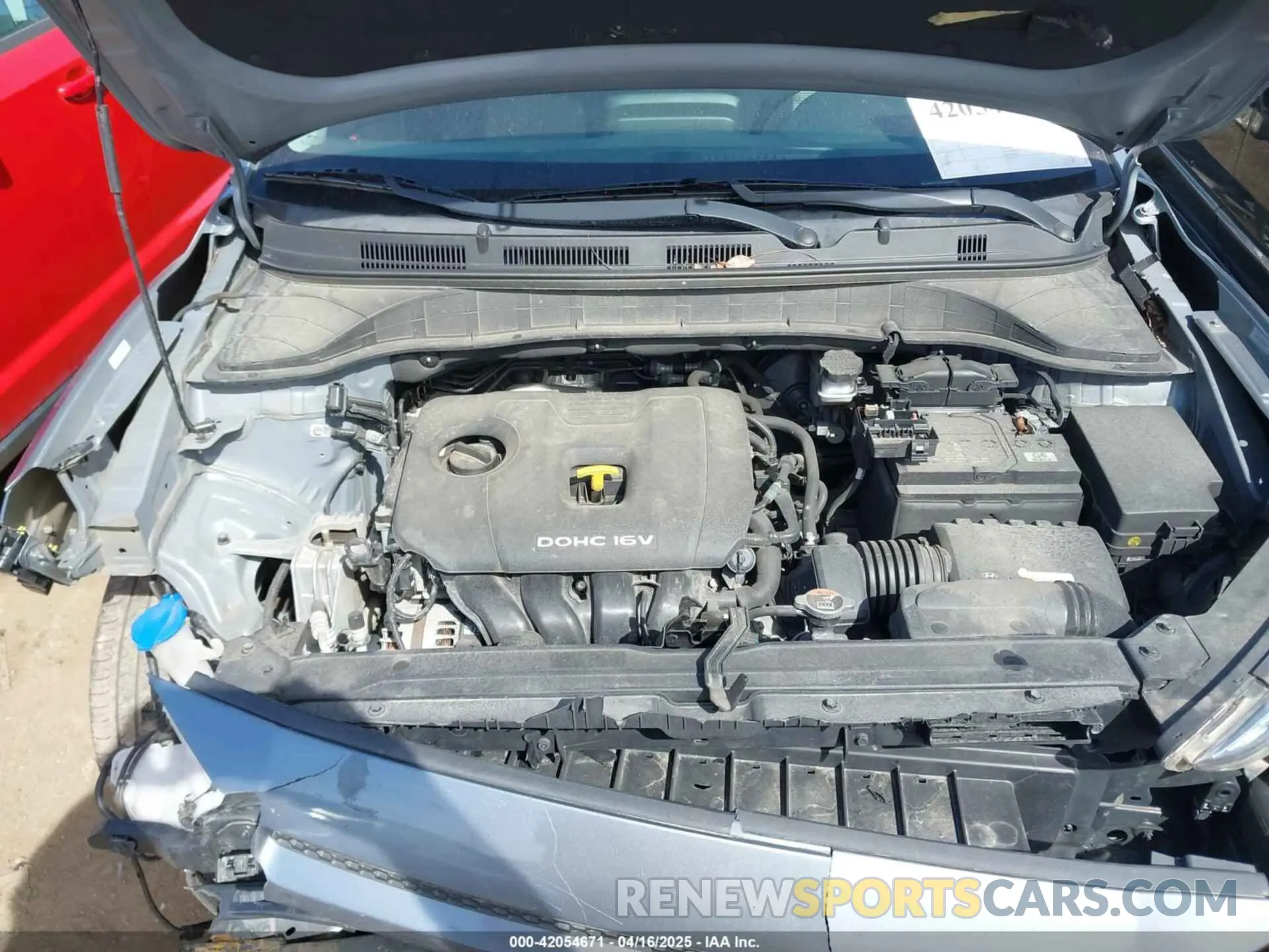 10 Photograph of a damaged car KM8K22AA8LU463647 HYUNDAI KONA 2020