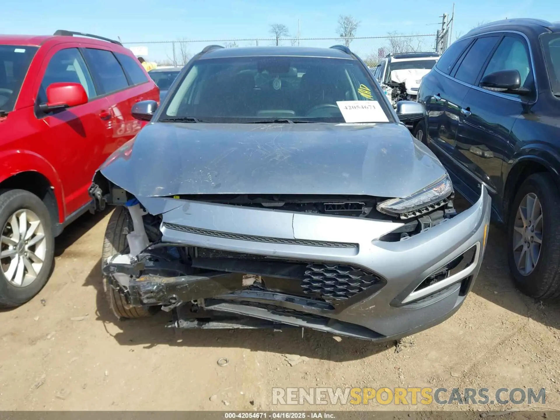 13 Photograph of a damaged car KM8K22AA8LU463647 HYUNDAI KONA 2020