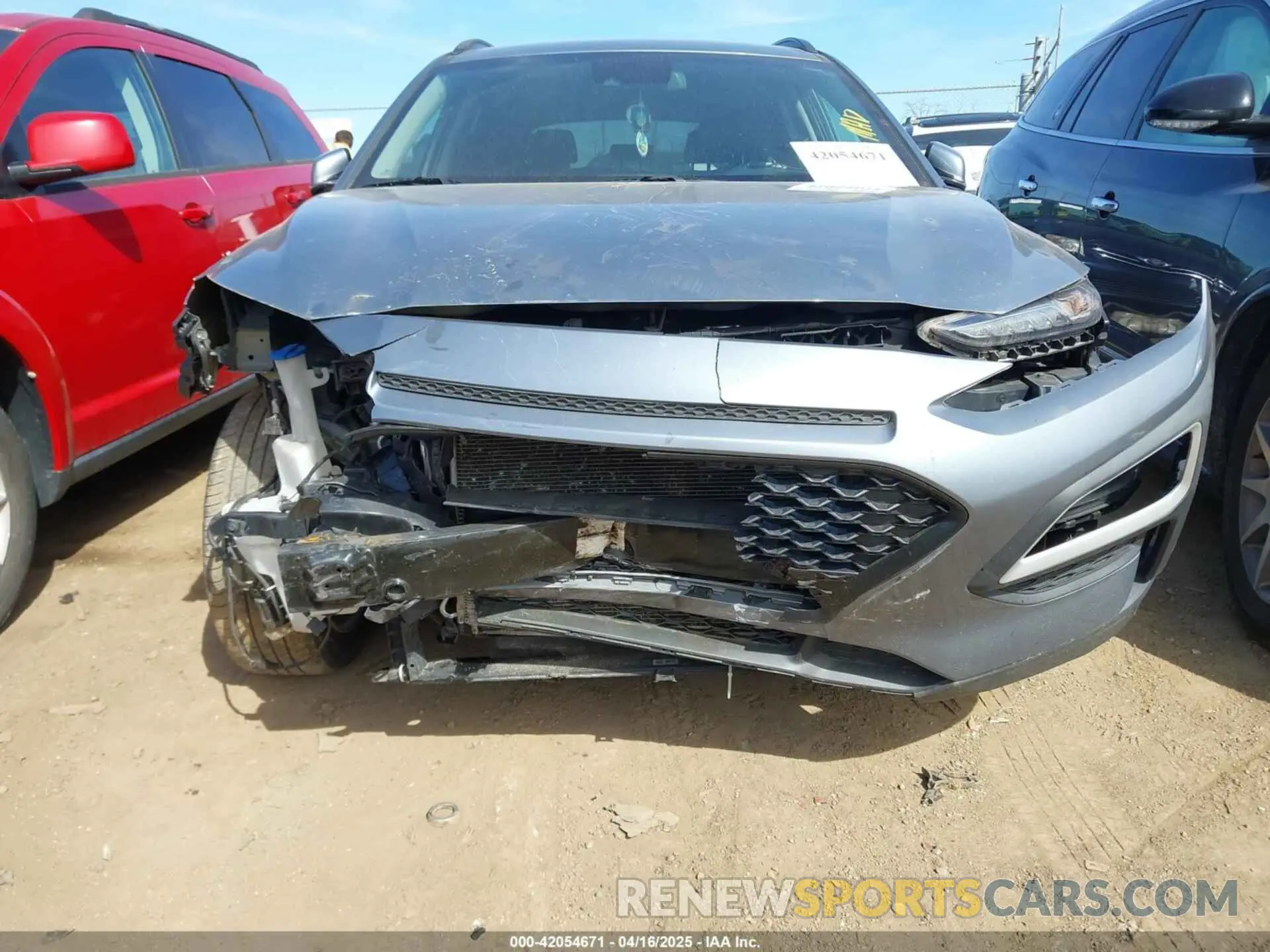 6 Photograph of a damaged car KM8K22AA8LU463647 HYUNDAI KONA 2020