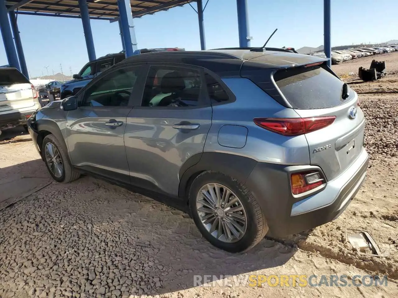 2 Фотография поврежденного автомобиля KM8K22AA8LU502981 HYUNDAI KONA 2020
