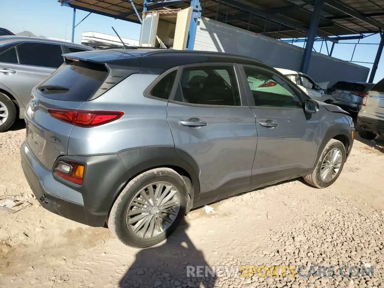3 Фотография поврежденного автомобиля KM8K22AA8LU502981 HYUNDAI KONA 2020