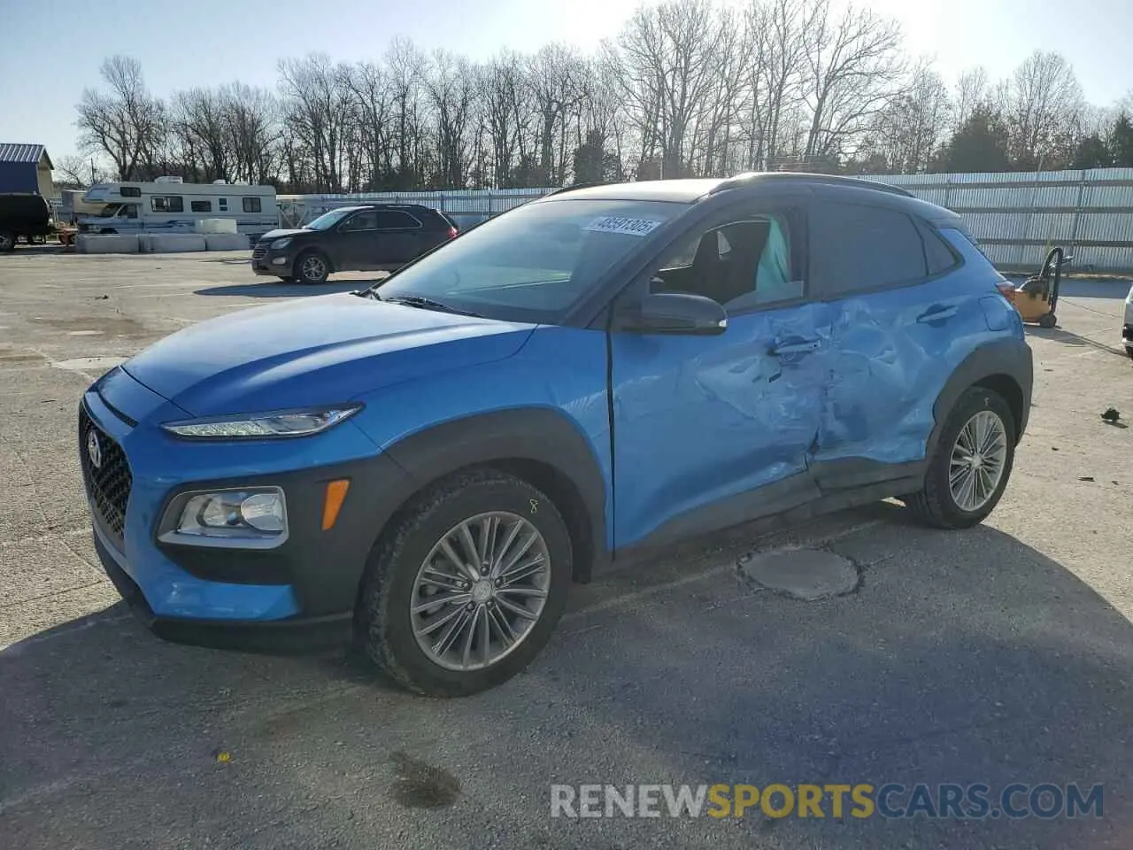 1 Фотография поврежденного автомобиля KM8K22AA9LU512502 HYUNDAI KONA 2020
