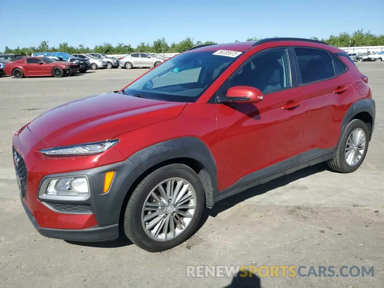1 Фотография поврежденного автомобиля KM8K22AAXLU413686 HYUNDAI KONA 2020