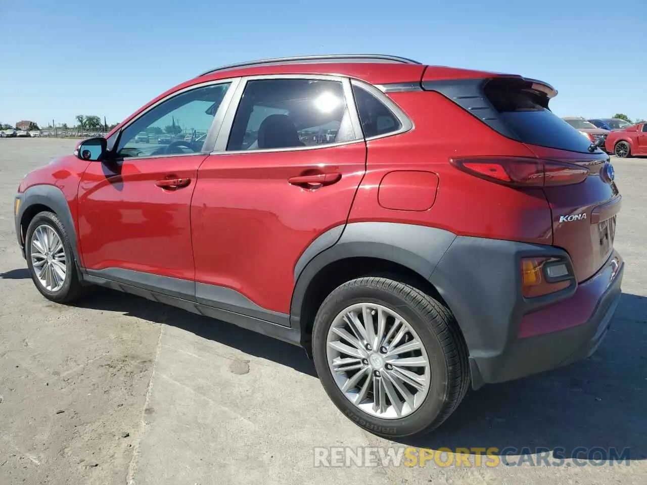 2 Фотография поврежденного автомобиля KM8K22AAXLU413686 HYUNDAI KONA 2020
