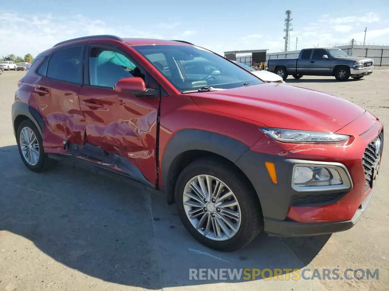 4 Фотография поврежденного автомобиля KM8K22AAXLU413686 HYUNDAI KONA 2020
