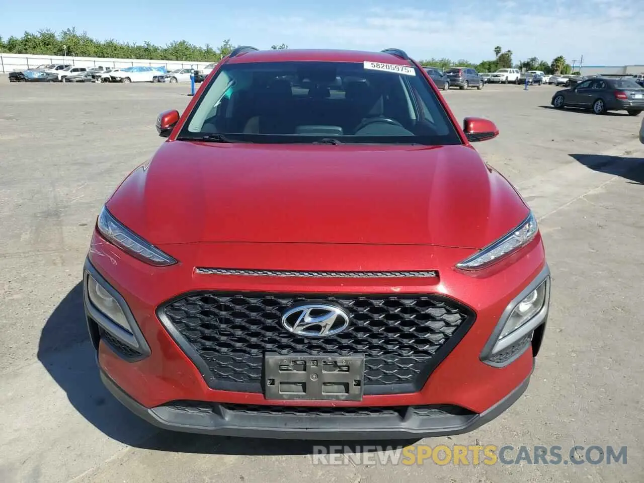 5 Фотография поврежденного автомобиля KM8K22AAXLU413686 HYUNDAI KONA 2020