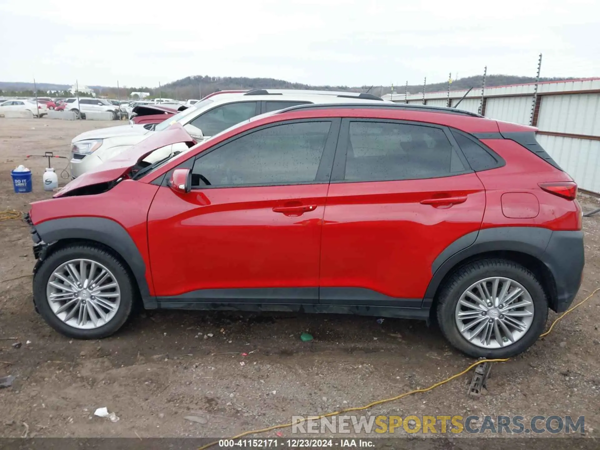 14 Photograph of a damaged car KM8K22AAXLU474312 HYUNDAI KONA 2020