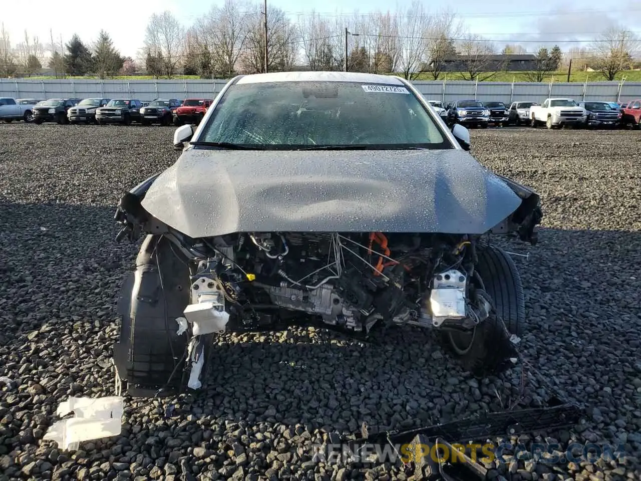 5 Photograph of a damaged car KM8K23AG4LU077401 HYUNDAI KONA 2020