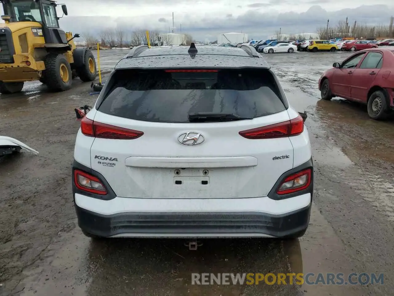 6 Photograph of a damaged car KM8K23AG6LU067517 HYUNDAI KONA 2020