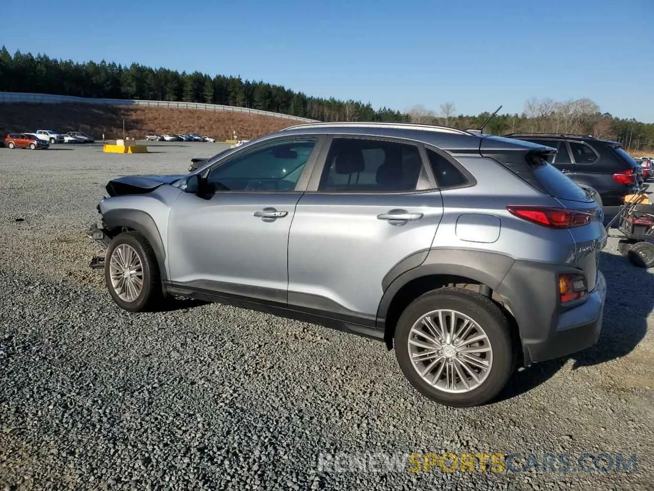 2 Фотография поврежденного автомобиля KM8K2CAA0LU476494 HYUNDAI KONA 2020