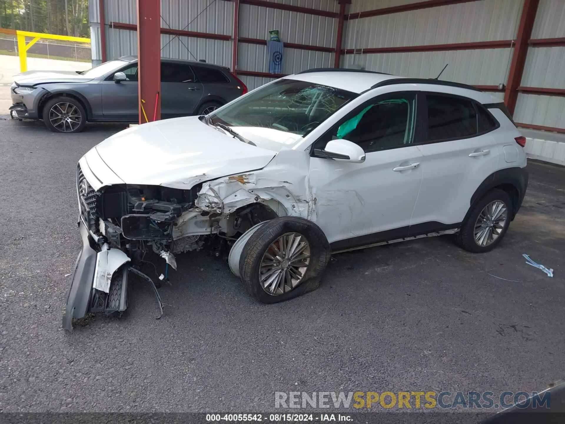 2 Фотография поврежденного автомобиля KM8K2CAA1LU463785 HYUNDAI KONA 2020