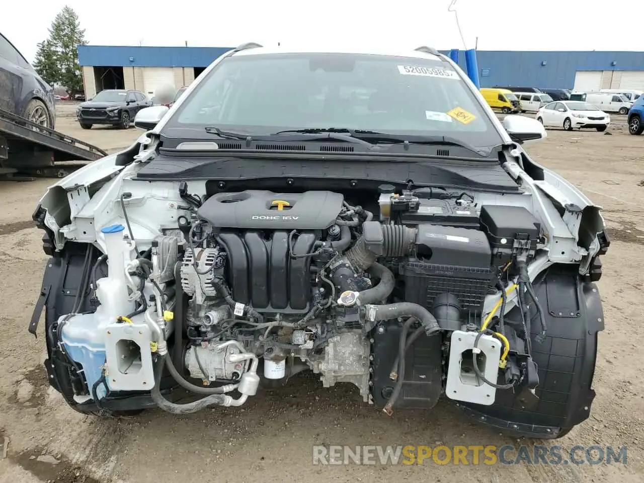5 Photograph of a damaged car KM8K2CAA1LU470154 HYUNDAI KONA 2020