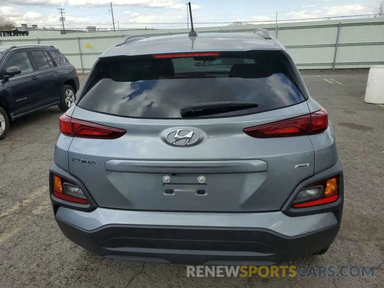 6 Фотография поврежденного автомобиля KM8K2CAA2LU532631 HYUNDAI KONA 2020