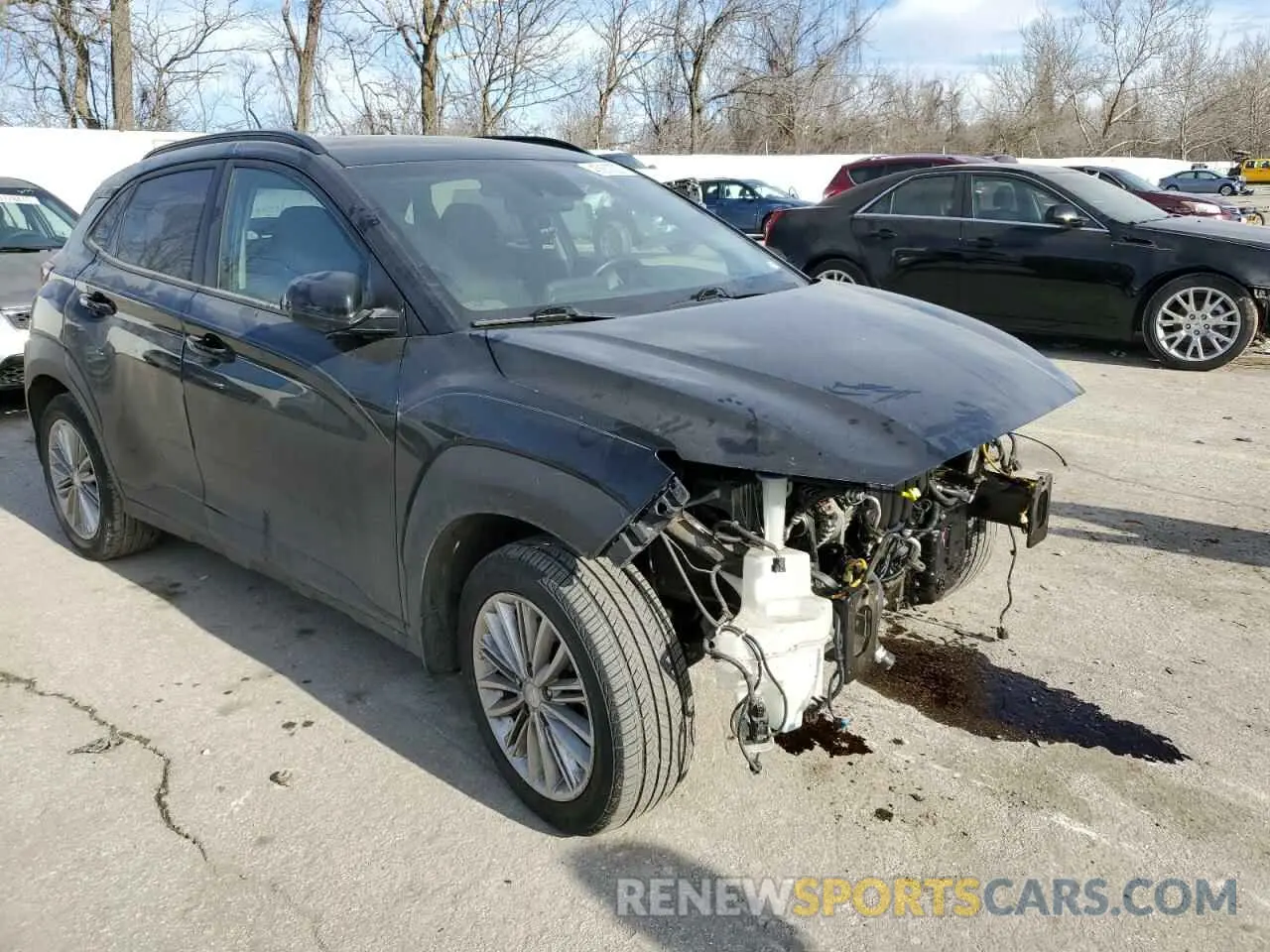 4 Photograph of a damaged car KM8K2CAA3LU563788 HYUNDAI KONA 2020