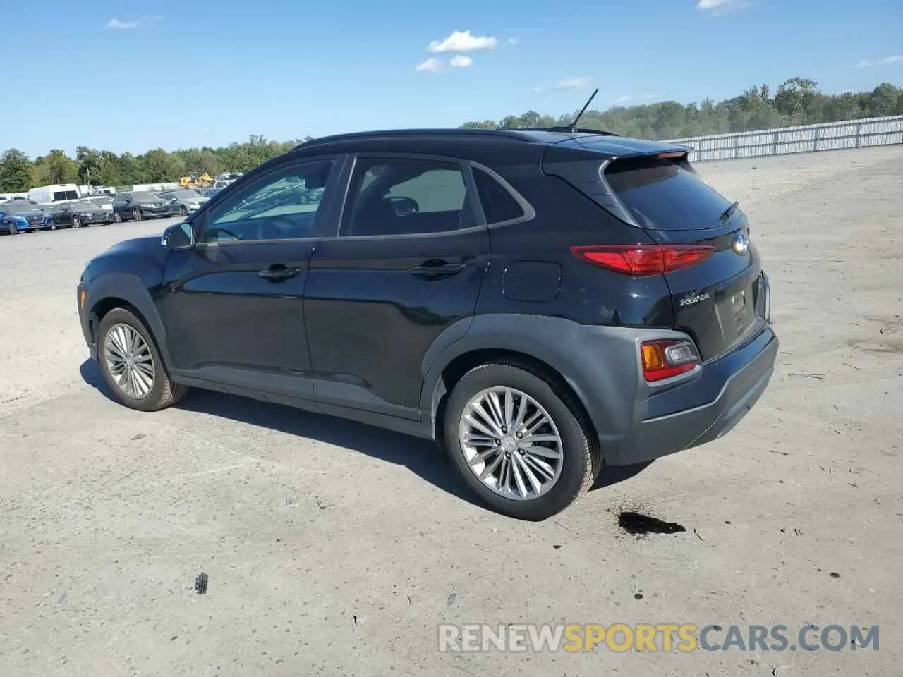 2 Photograph of a damaged car KM8K2CAA4LU494917 HYUNDAI KONA 2020