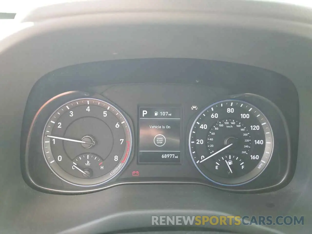 9 Photograph of a damaged car KM8K2CAA7LU514853 HYUNDAI KONA 2020
