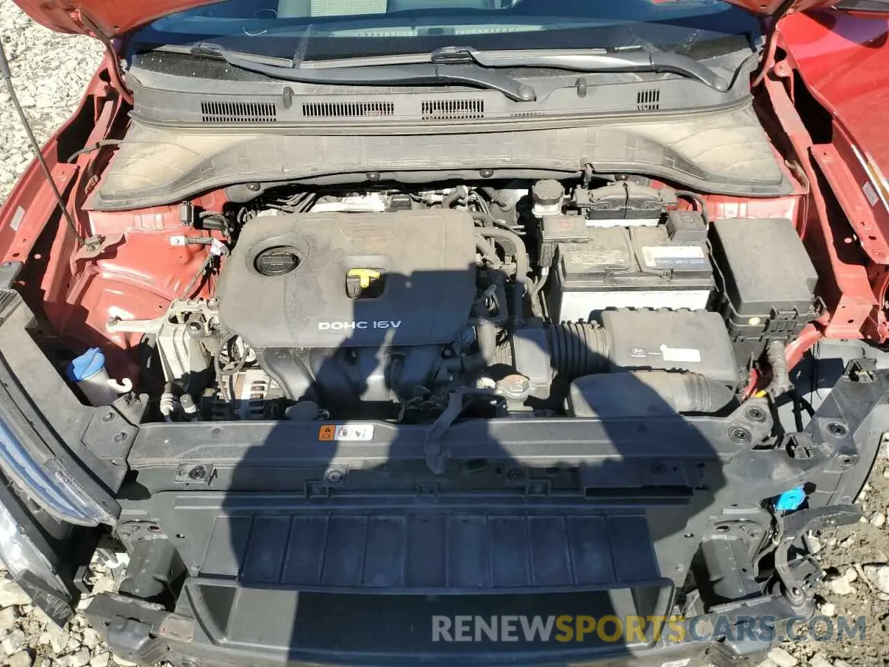 11 Photograph of a damaged car KM8K2CAA7LU555628 HYUNDAI KONA 2020