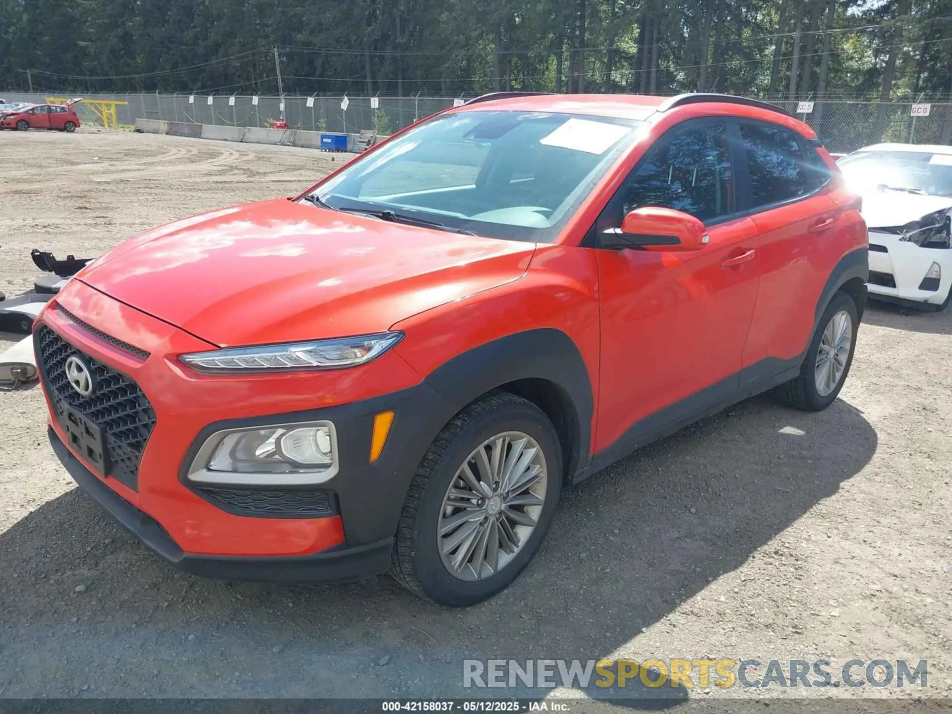 2 Фотография поврежденного автомобиля KM8K2CAA9LU398443 HYUNDAI KONA 2020