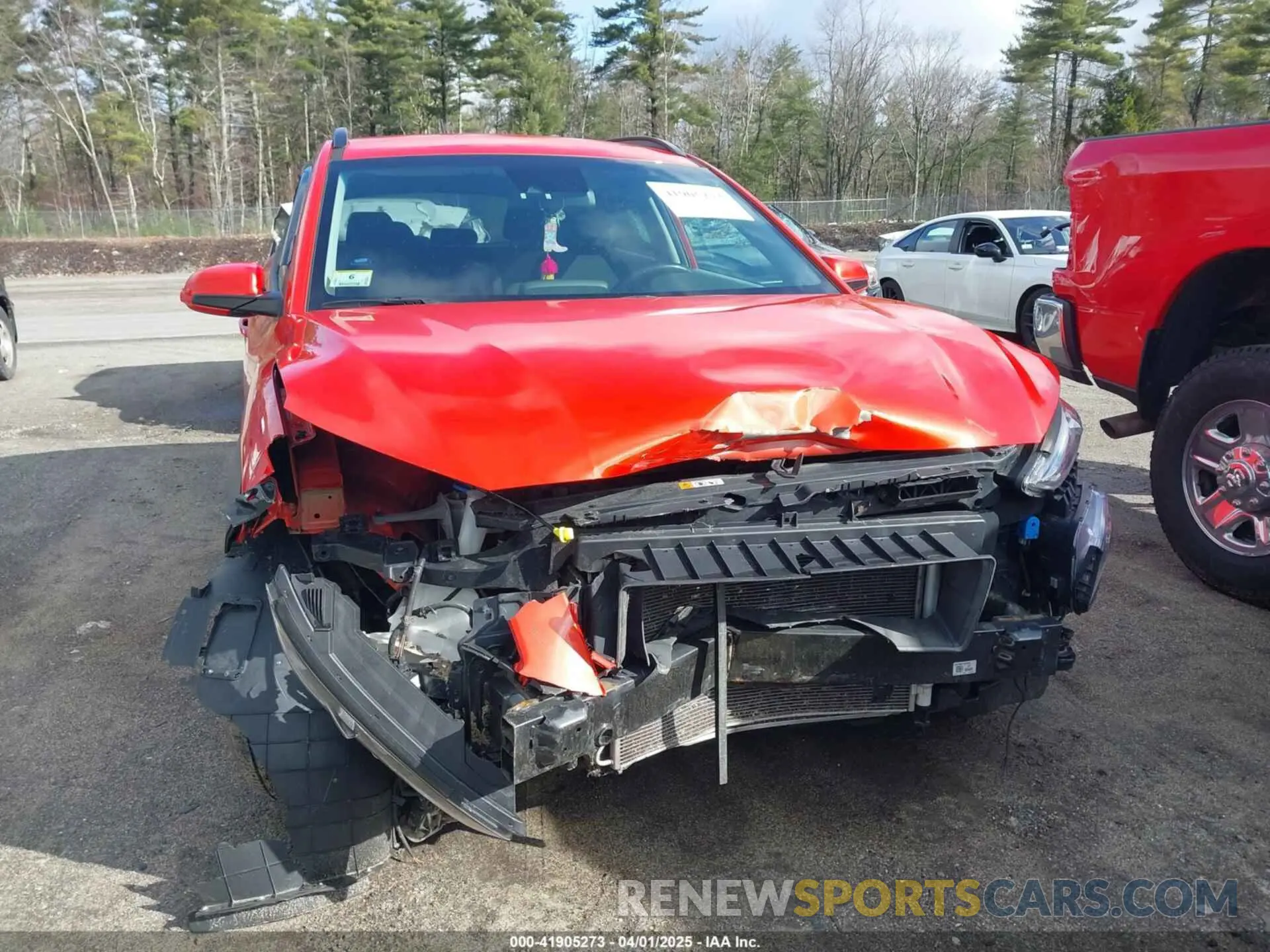 6 Фотография поврежденного автомобиля KM8K2CAAXLU574383 HYUNDAI KONA 2020