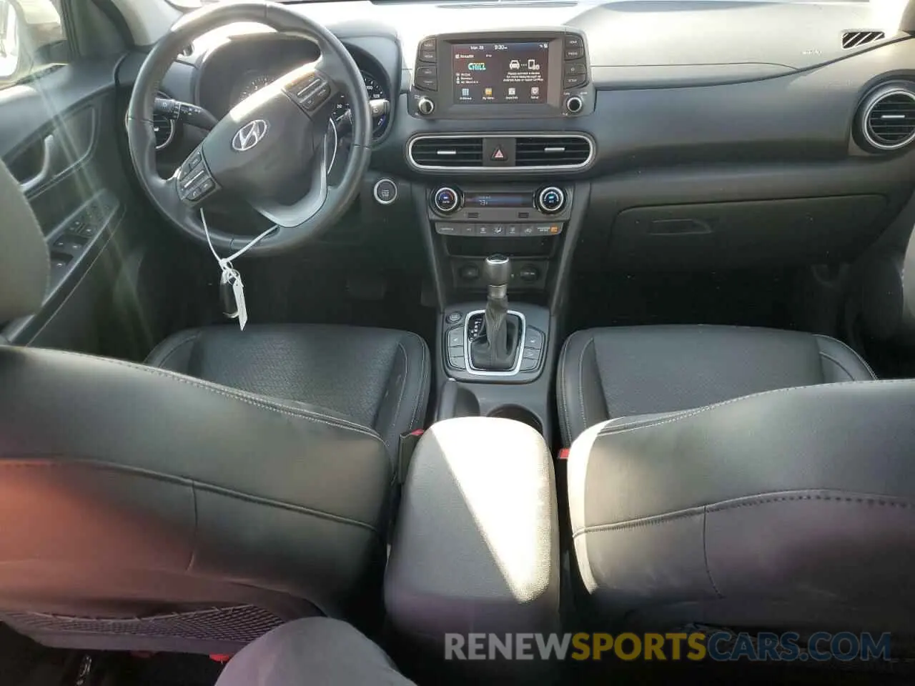 8 Photograph of a damaged car KM8K33A50LU400855 HYUNDAI KONA 2020