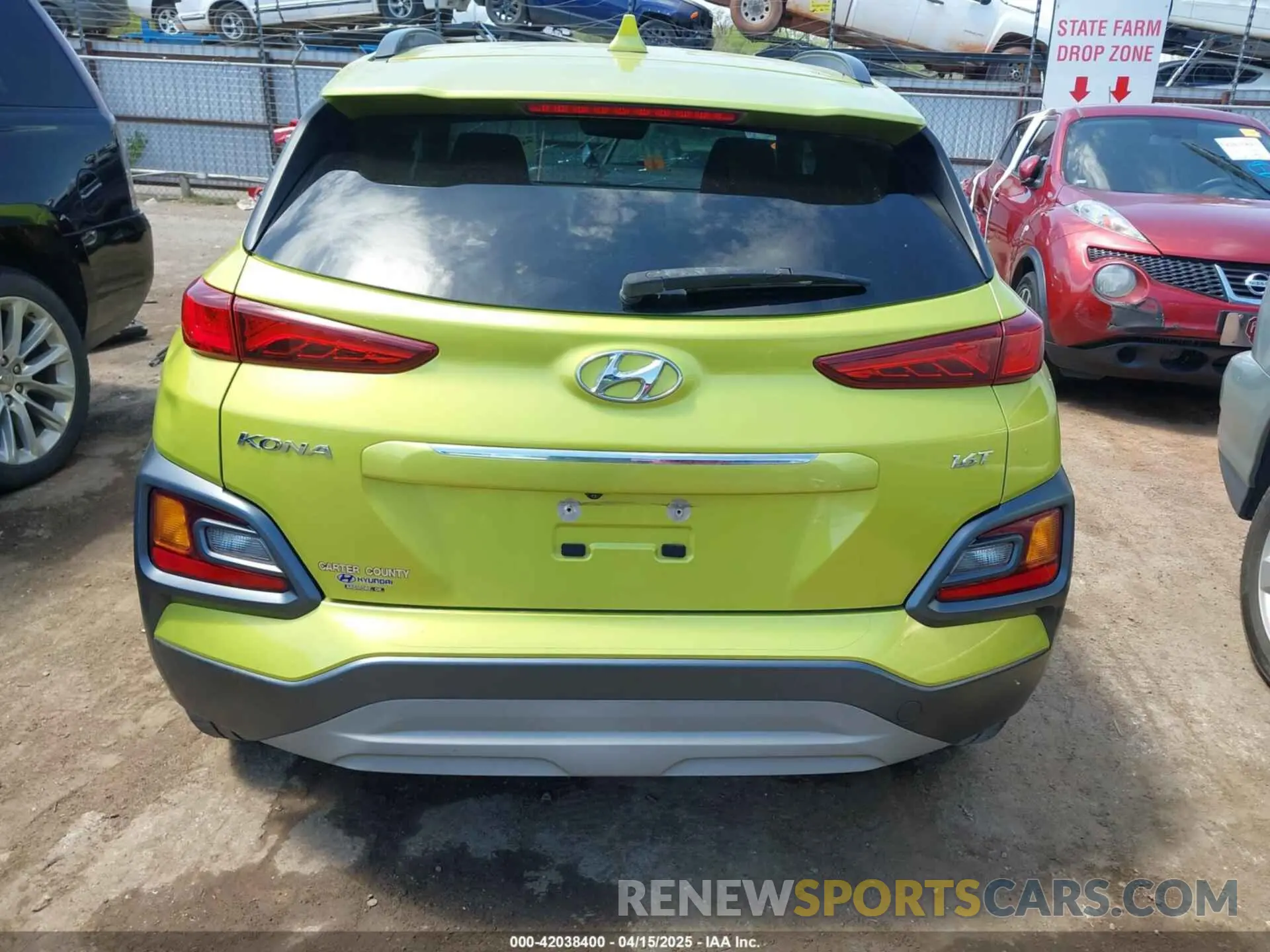 16 Фотография поврежденного автомобиля KM8K33A51LU556628 HYUNDAI KONA 2020