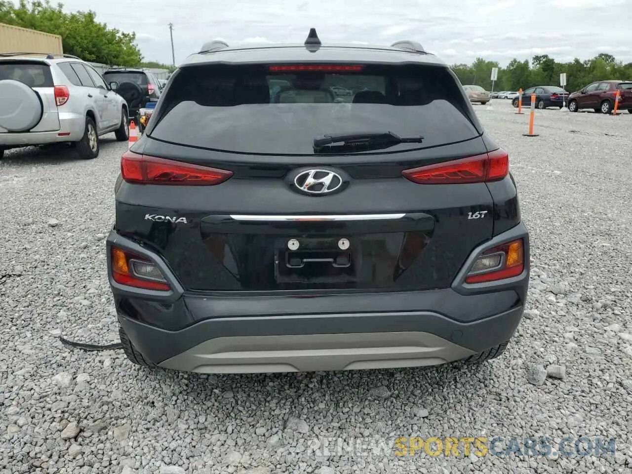 6 Photograph of a damaged car KM8K33A52LU396680 HYUNDAI KONA 2020