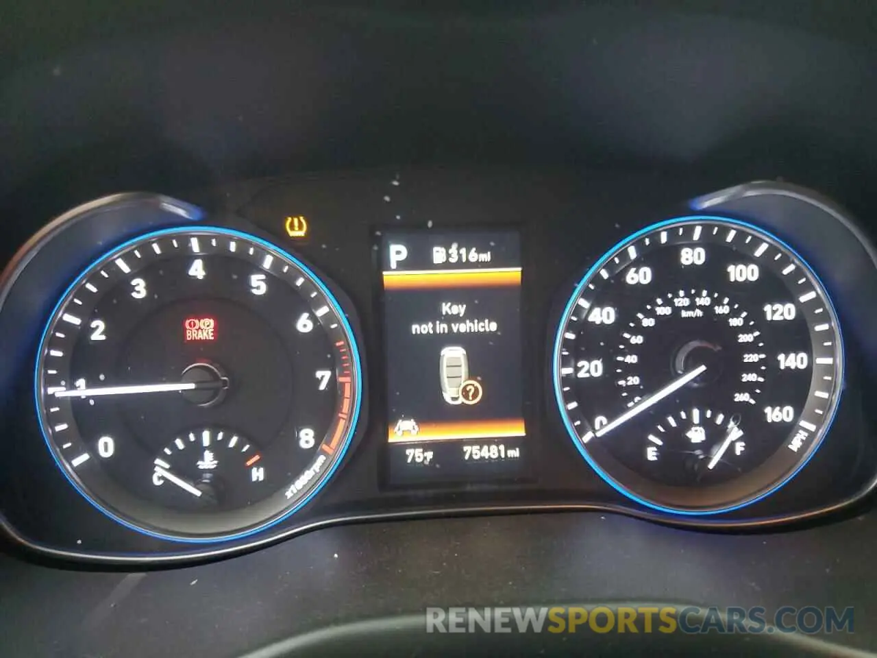 9 Photograph of a damaged car KM8K33A54LU542934 HYUNDAI KONA 2020