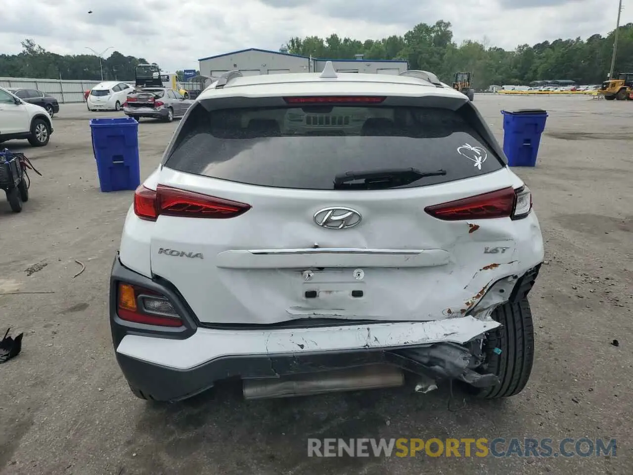 6 Photograph of a damaged car KM8K33A56LU447551 HYUNDAI KONA 2020
