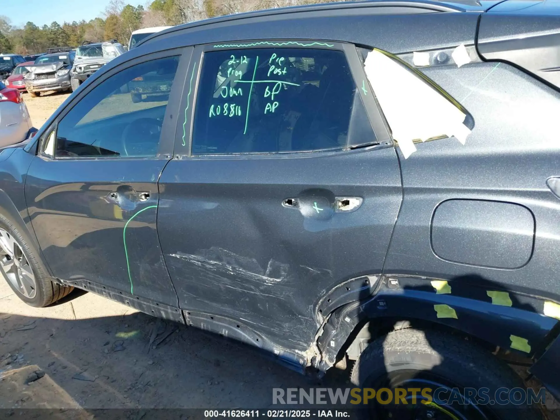 15 Photograph of a damaged car KM8K33A58LU414955 HYUNDAI KONA 2020
