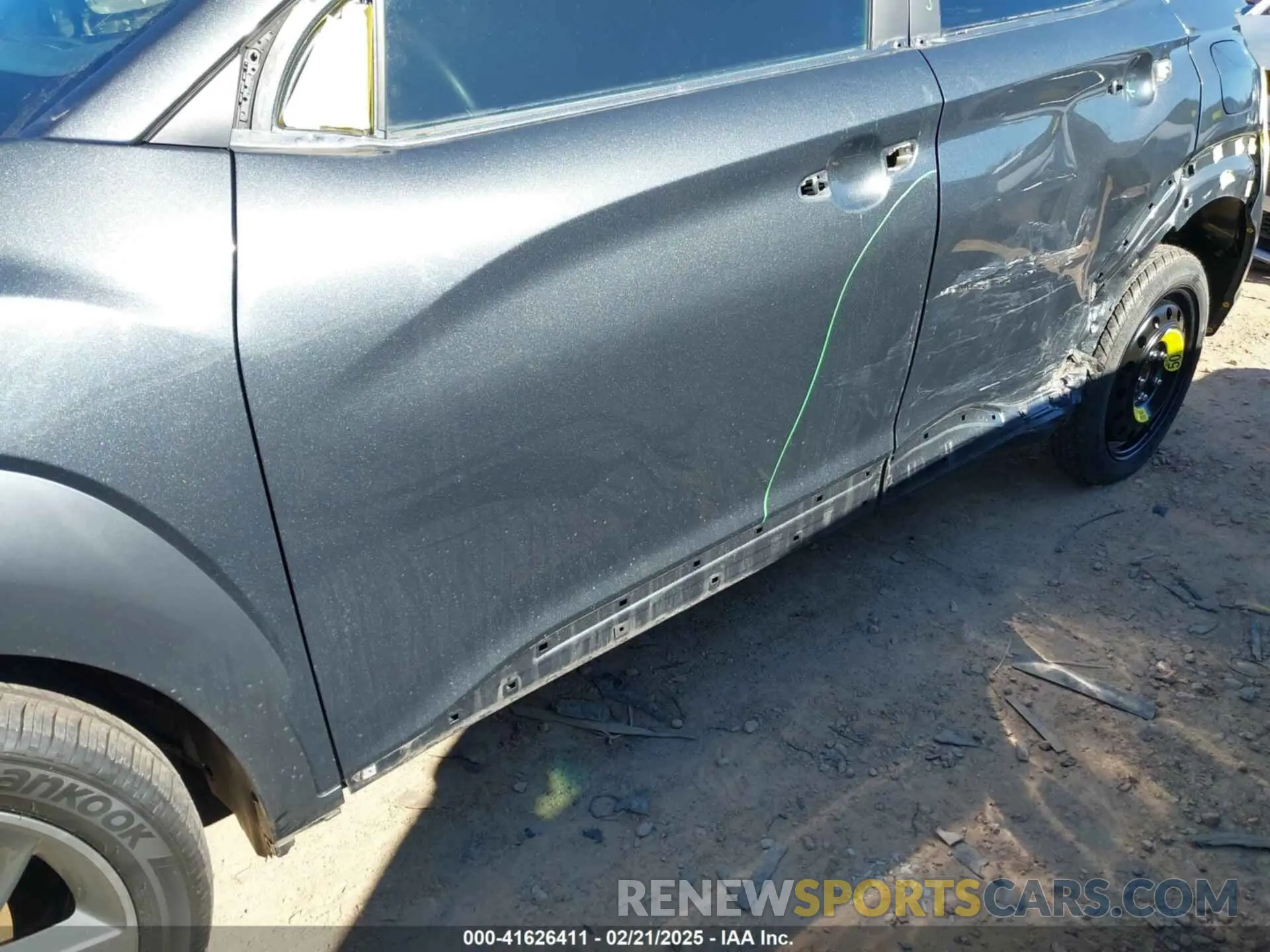6 Photograph of a damaged car KM8K33A58LU414955 HYUNDAI KONA 2020