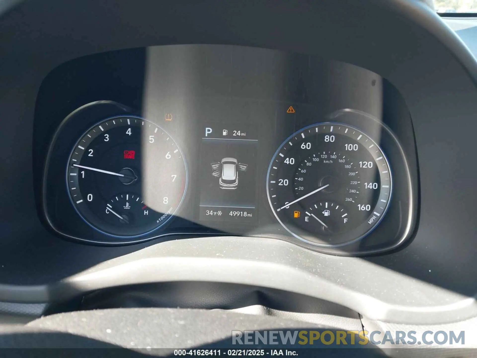 7 Photograph of a damaged car KM8K33A58LU414955 HYUNDAI KONA 2020
