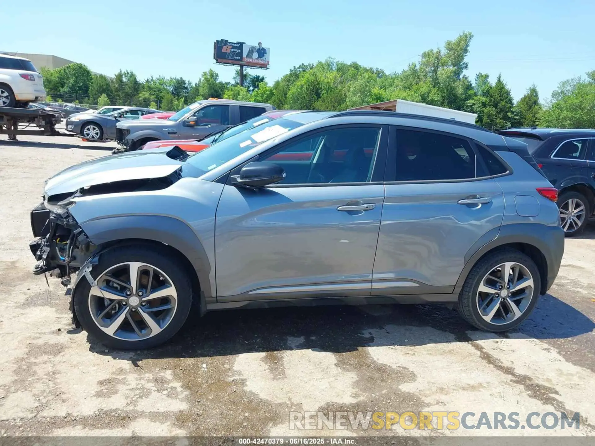 15 Photograph of a damaged car KM8K33A59LU398183 HYUNDAI KONA 2020
