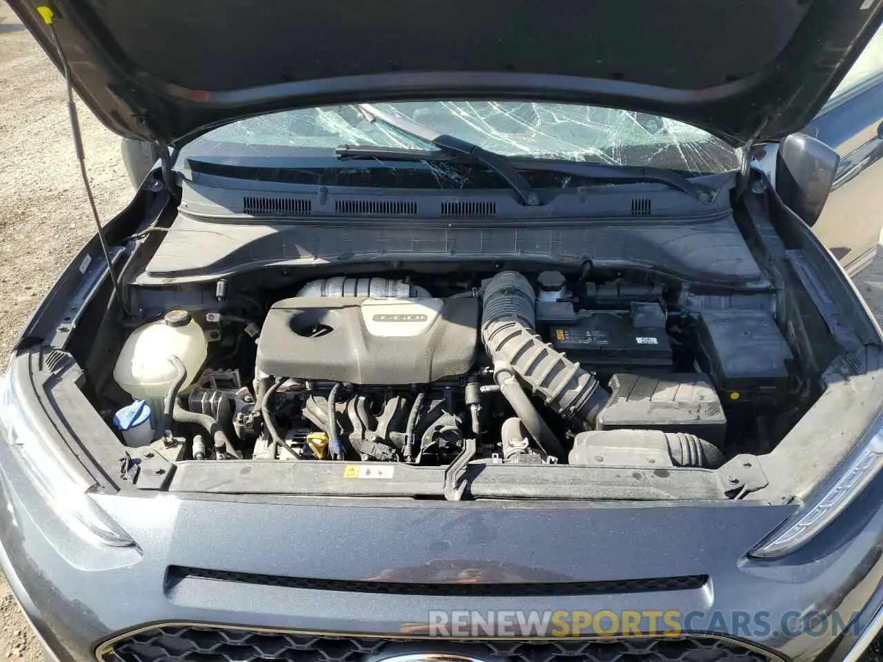 13 Photograph of a damaged car KM8K3CA52LU412859 HYUNDAI KONA 2020