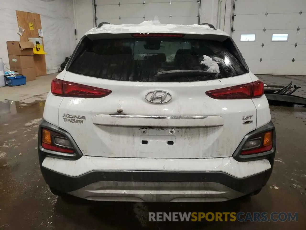 6 Photograph of a damaged car KM8K3CA52LU442072 HYUNDAI KONA 2020