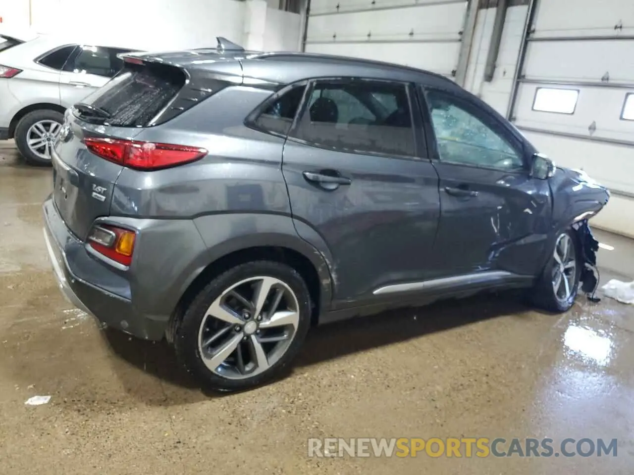 3 Photograph of a damaged car KM8K3CA52LU459888 HYUNDAI KONA 2020