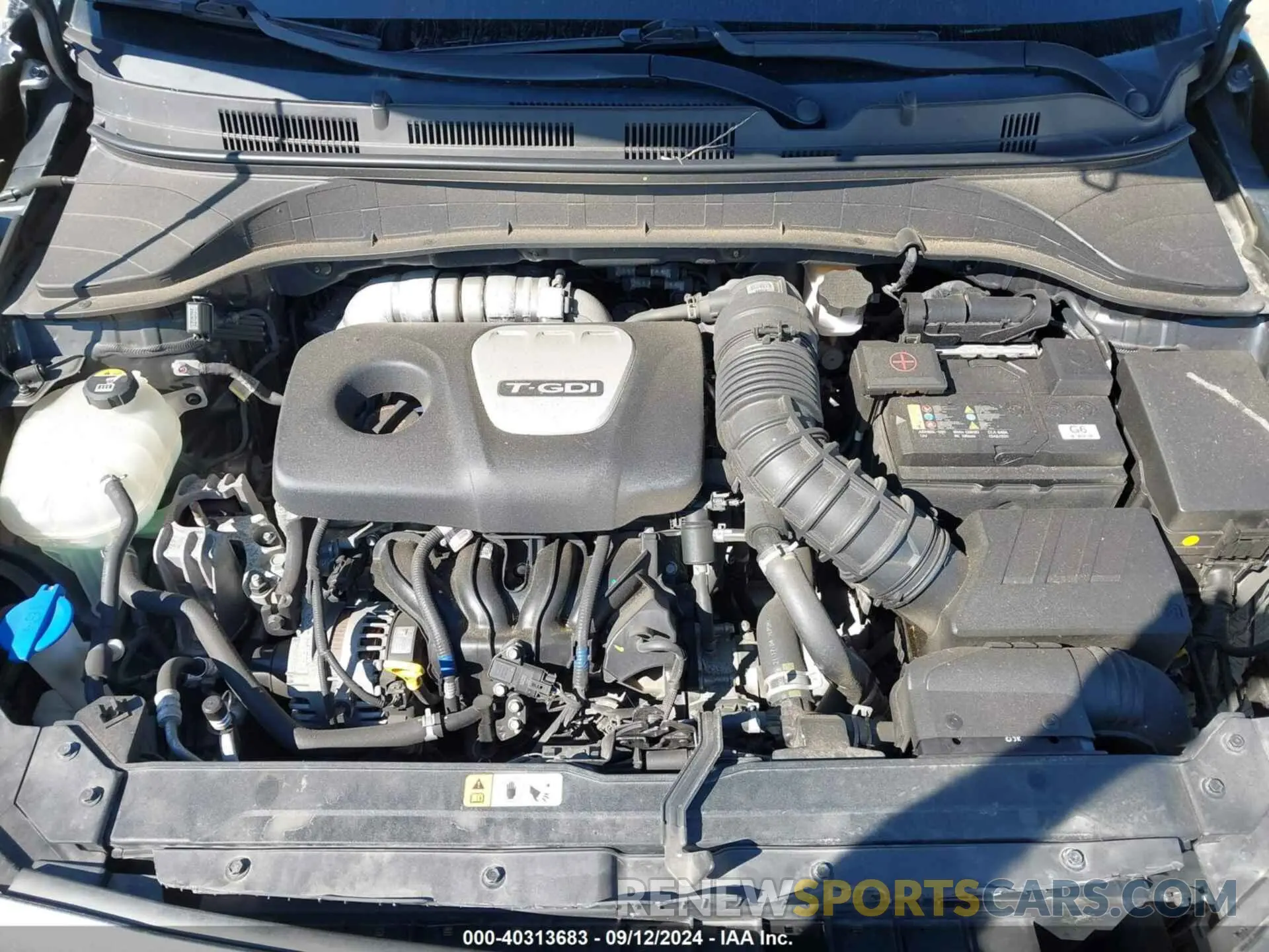 10 Photograph of a damaged car KM8K3CA52LU486346 HYUNDAI KONA 2020